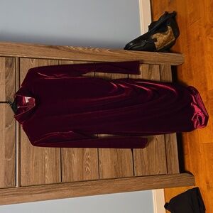 Chelsea 28 velvet dress, berry color, size L